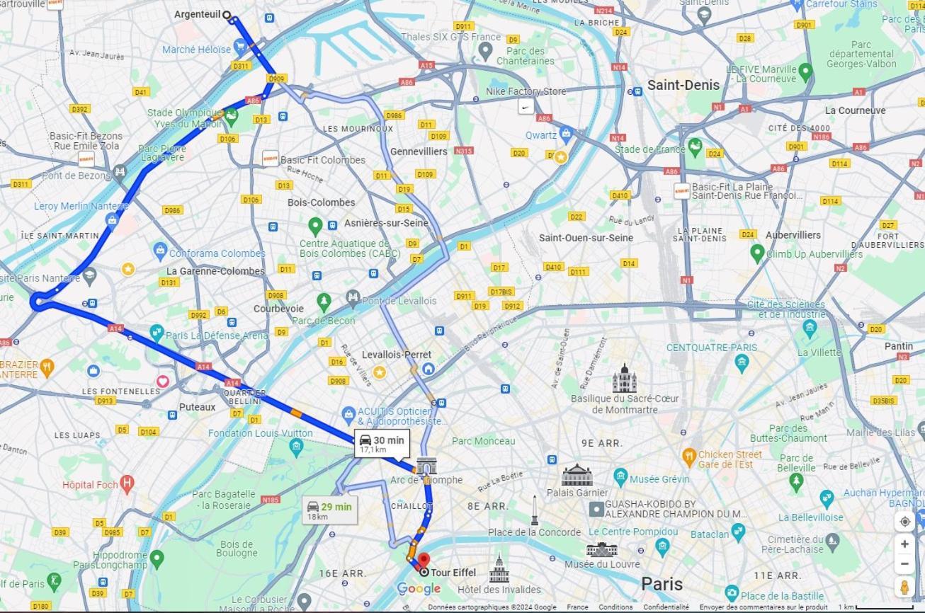A 25 Minutes De Paris.